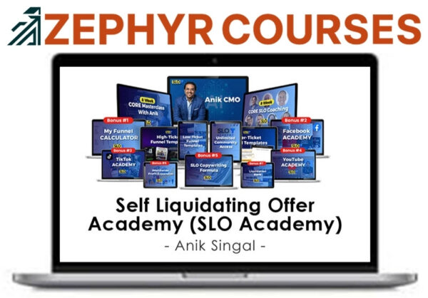 Anik Singal – Self-Liquidating Offer (SLO) AcademyWith Anik Singal’s Self-Liquidating Offer (SLO) Academy, you’ll get a proven step-by-step system to turn your advertising spend into instant revenue. You’ll learn how to create low-cost entry offers that attract buyers, recover ad costs quickly, and grow your business list all at once. The Academy’s easy-to-follow modules, templates, and case studies are designed for entrepreneurs and marketers who want sustainable growth. Stick around and you’ll find out exactly how the SLO model works.With Anik Singal’s Self-Liquidating Offer (SLO) Academy, you’ll get a proven step-by-step system to turn your advertising spend into instant revenue. You’ll learn how to create low-cost entry offers that attract buyers, recover ad costs quickly, and grow your business list all at once. The Academy’s easy-to-follow modules, templates, and case studies are designed for entrepreneurs and marketers who want sustainable growth. Stick around and you’ll find out exactly how the SLO model works.