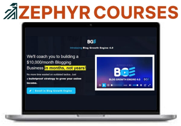 Blog Growth Engine 4.0 by Adam Enfroy