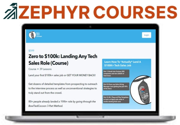 BowTiedCocoon – Zero to $100K – Landing Any Tech Sales Role